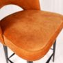 Crimson Forge Bar Stool  Modern Counter Chair Image 3