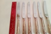 A1 Silverplate Cutlery, table Knives, George Butler Cavendish