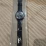 Swatch Vintage watch SCB116 "CHESS" Black leather strap Image 7
