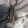 Golf magnetic puck metal keychain Image 2