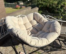 Large garden rocking chair