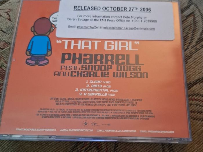 Pharrell featuring Snoopdog and Charlie Wilson promo 2006