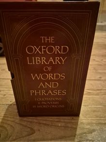 The oxford library book of words and phrases