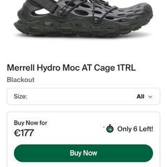 NEW Merrell Hydro moc style sandals size 7