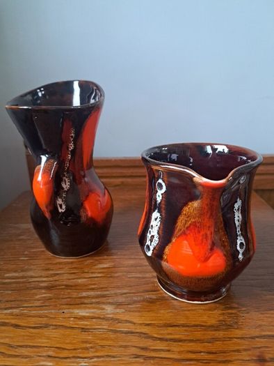 Mid-Century Jug & Vase