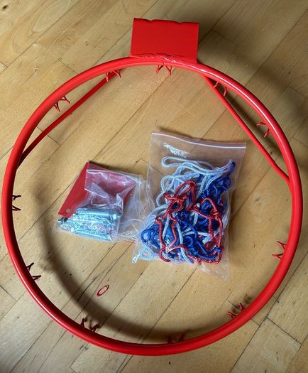 Basketball hoop and net New unused