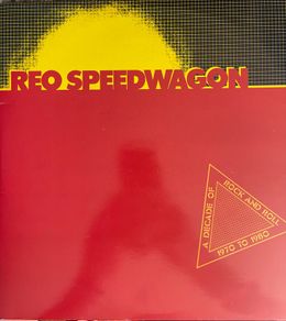 REO SPEEDWAGON Double vinyl record. Original 1980 release of a decade of rock and roll. Vinyl is nm. Sleeve is vg+