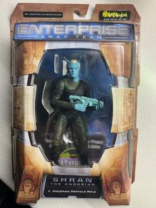 Full set of 6 Star Trek Enterprise Away Team figures by Art Asylum  (Not Star Wars or Hot Toys)