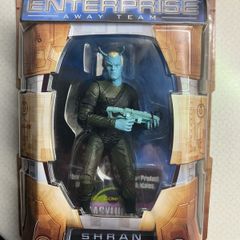 Full set of 6 Star Trek Enterprise Away Team figures by Art Asylum  (Not Star Wars or Hot Toys)
