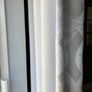 2 x Elegant Grey & Silver Eyelet Curtains Image 5