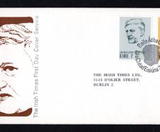 1976 Ireland James Larkin Commemorative Stamp Illustrated The Irish Times First Day Cover (FDC).