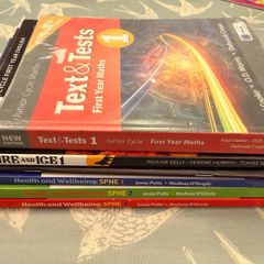 Free Jr Cert Maths, English, SPHE Books