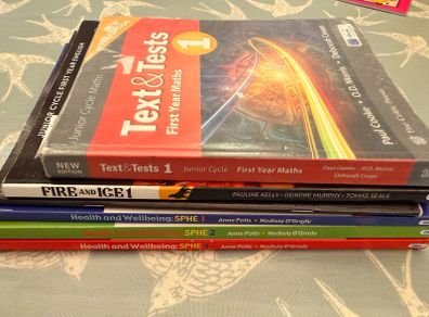 Free Jr Cert Maths, English, SPHE Books