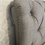 Grey Double Upholstered Chesterfield Bed Frame (FRAME ONLY) Image 4
