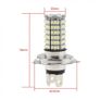 2x 120SMD 3528 White DC12V 12V Super Bright White Fog Lights H3 H4 H7 H8 H11 9005 9006 Car Bulb 3528 LED Headlight Fog Lamp Image 5