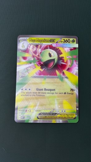 Pokemon Card: Mega Meganium ex Jumbo Card