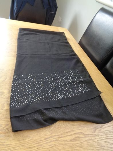 Black Scarf/Wrap for Sale