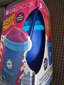 ChillFactor Slushy Maker  Blueberry Blue (Boxed)