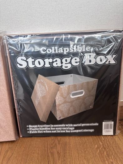 New Collapsible Storage Boxes