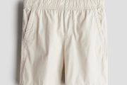 h &amp;m Cotton pull-on shorts ligh beige 11-12 years