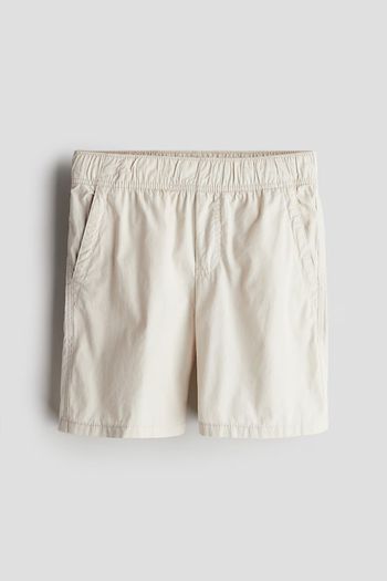 h &m Cotton pull-on shorts ligh beige 11-12 years