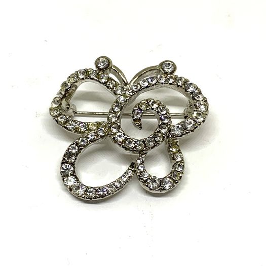 Vintage butterfly costume brooch