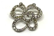 Vintage butterfly costume brooch