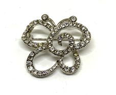 Vintage butterfly costume brooch