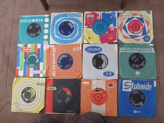 45RPM records/Sleeves