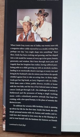 Linda Gray (Sue Ellen Ewing) - Signed/Autograph Book
