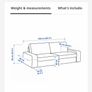 Two 3-seat sofas Image 4