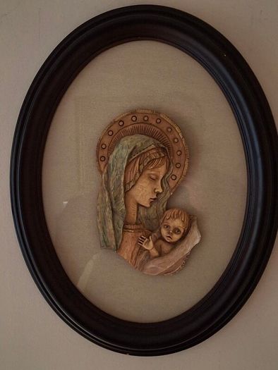 Art  - Vintage Madonna and Child,,