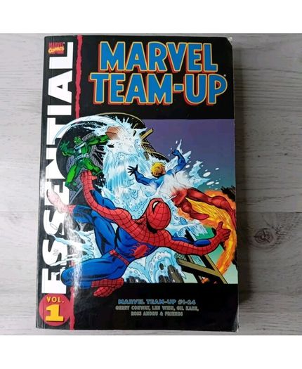 Essential Marvel Tem Up Vol 1 - Rare Paperback Book - Retro
