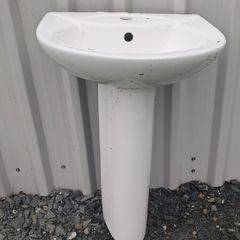 Sink and pedestal