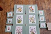 floral tablemats