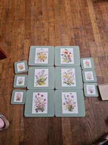 floral tablemats