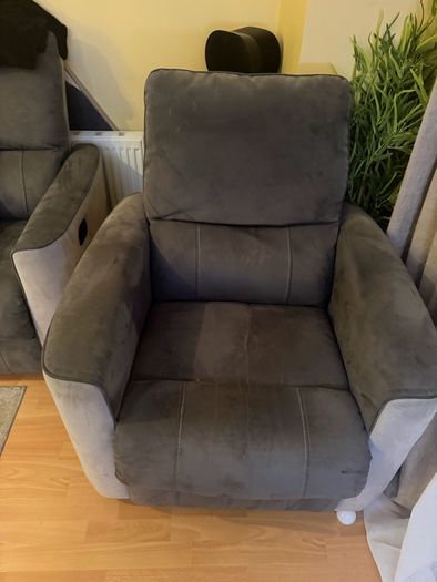 2 x 2 Seater Recliners and 1 seater Recliner Sofa
