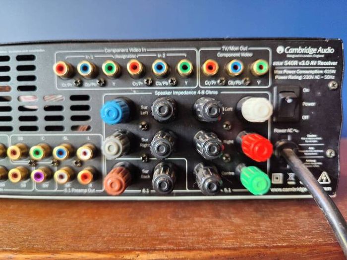 Cambridge Audio AZUR 540R AM FM A/V Receiver Amplifier