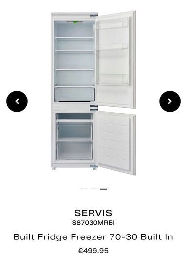 Built Fridge Freezer 70-30 Built In