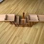 Vintage Wooden Sewing Box Image 3