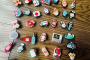 croc charms medical doctor nurse dentist hospital x 10