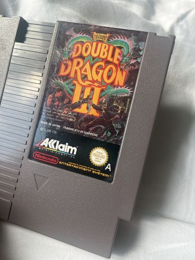 Nes Game Double Dragon 3