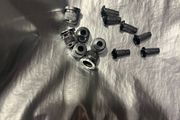 string ferrules for Jackson esp charvel IBANEZ fender Telecaster or any other guitar build requiring flush mounted ferrules for string-through-body mounting.electric guitar parts accessories