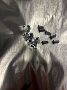 string ferrules for Jackson esp charvel IBANEZ fender Telecaster or any other guitar build requiring flush mounted ferrules for string-through-body mounting.electric guitar parts accessories