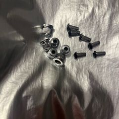 string ferrules for Jackson esp charvel IBANEZ fender Telecaster or any other guitar build requiring flush mounted ferrules for string-through-body mounting.electric guitar parts accessories