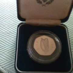 irish proof coin