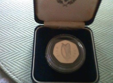 irish proof coin