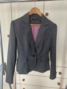 Atmosphere Women's Blazer size 12 UK, 40 Eur, dark grey
