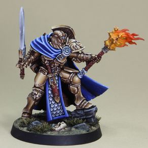 Warhammer AoS Stormcast Knight Questor (Painted)