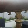 Antique Brass and leather Telescope with stand Image 8